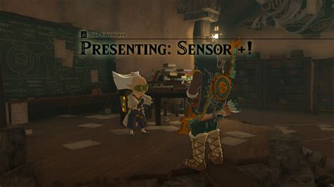 zelda tears of the kingdom sensor test|tears of the kingdom sensor guide.